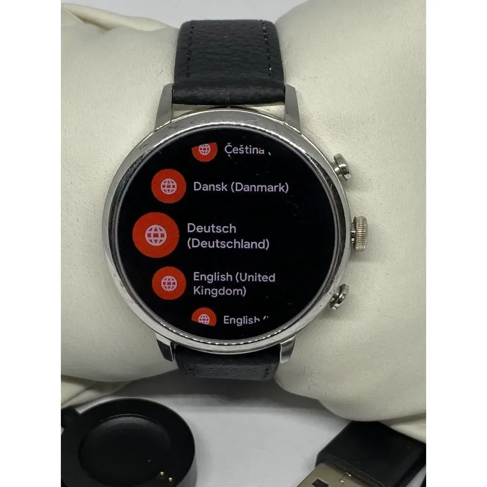Fossil Gen 4 Authentic Digital Dial Smart Watch Custom Band FTW6016 DC510